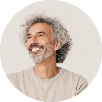 Smiling Italian Homes client after successfully buying a home in Italy.